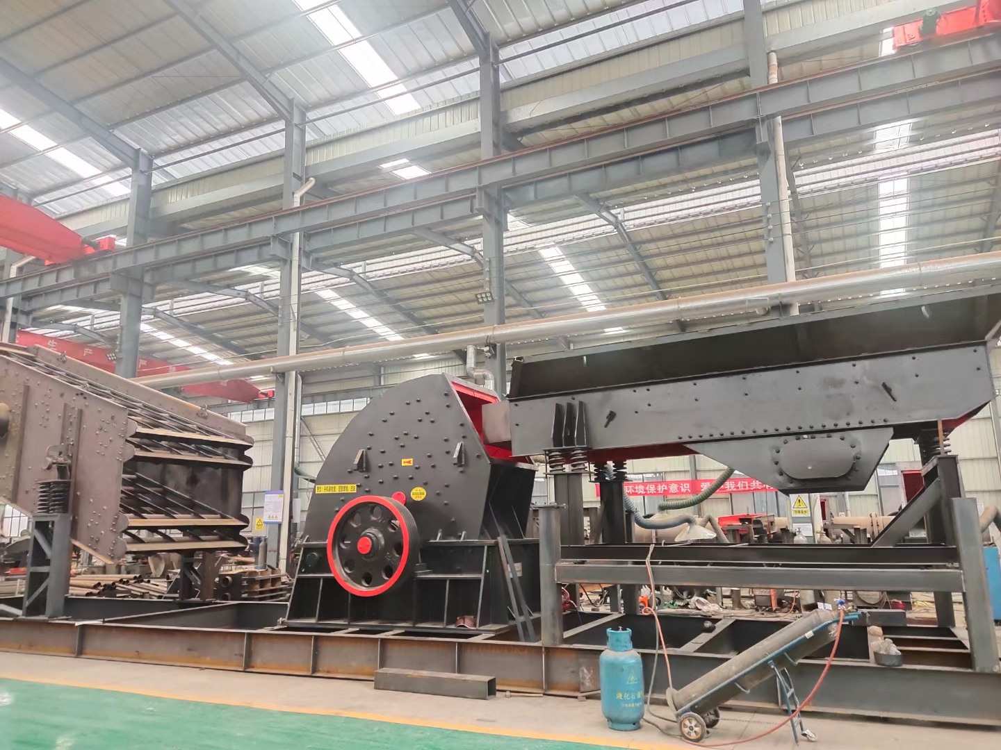 Мобильная молотковая дробильная установка