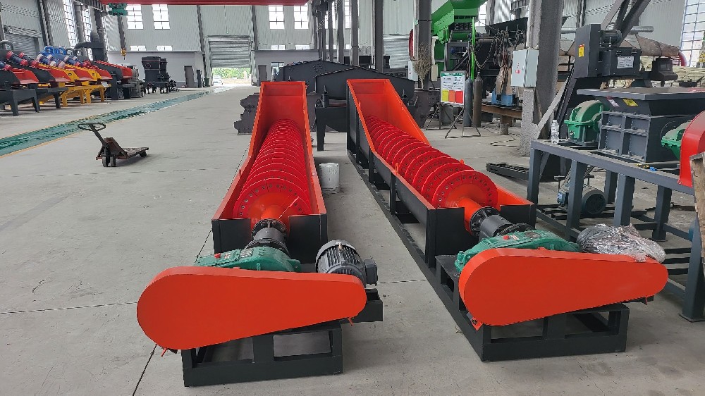 Шнековая пескомоечная установка